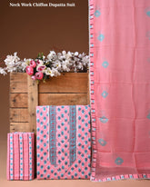 Cotton Suit with Gota Patti Work & Chiffon Dupatta – Ethnic Wear for Women